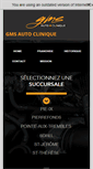 Mobile Screenshot of gmsautoclinique.com